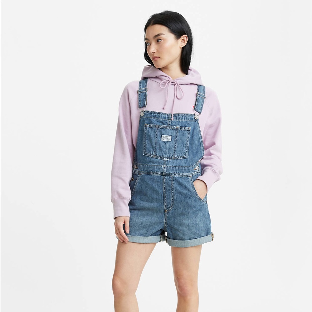 NWT levis vintage shortalls